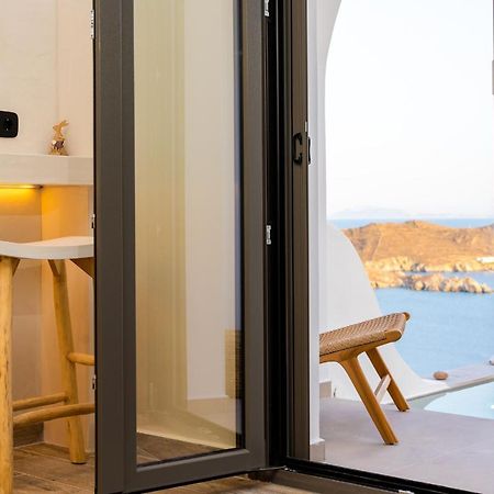 Ios Seaside House With Sunset View And Small Pool Ngoại thất bức ảnh