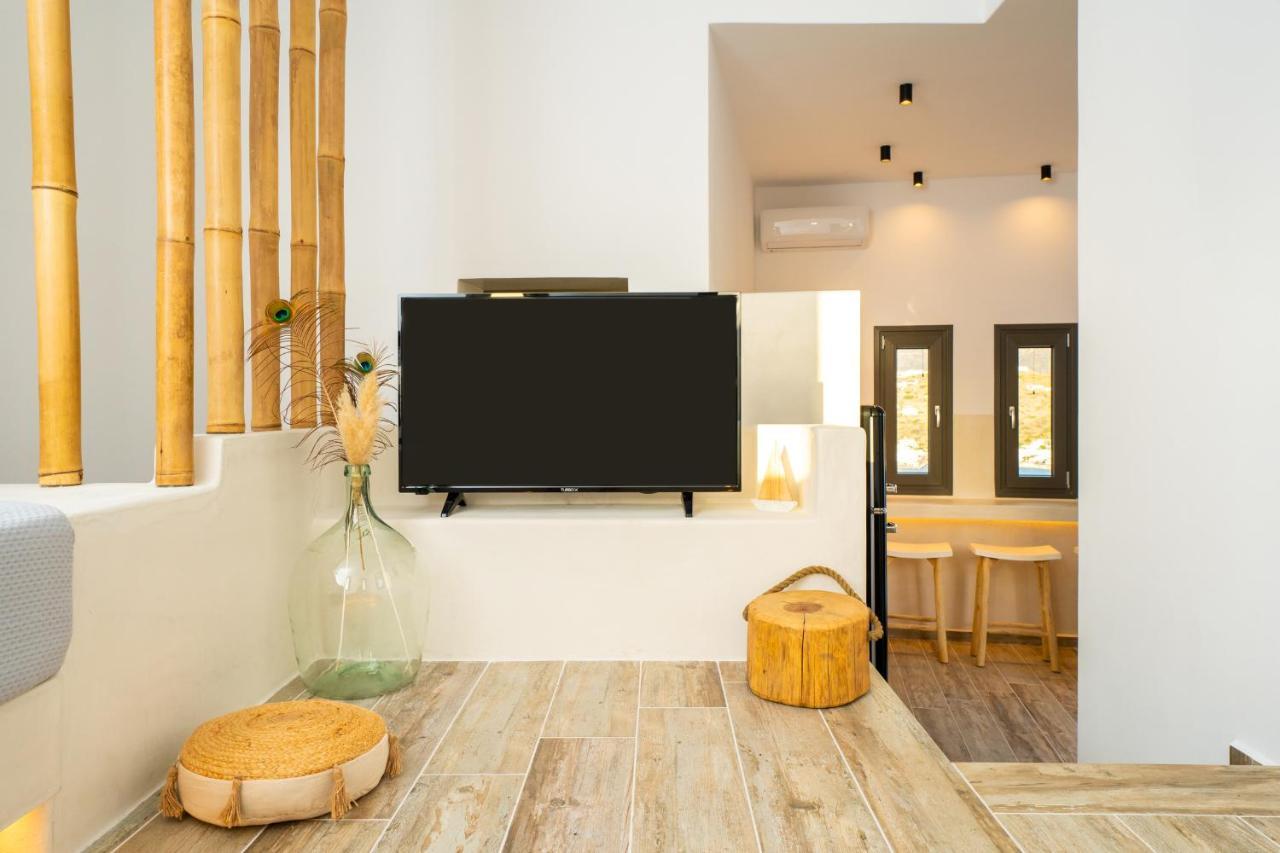 Ios Seaside House With Sunset View And Small Pool Ngoại thất bức ảnh