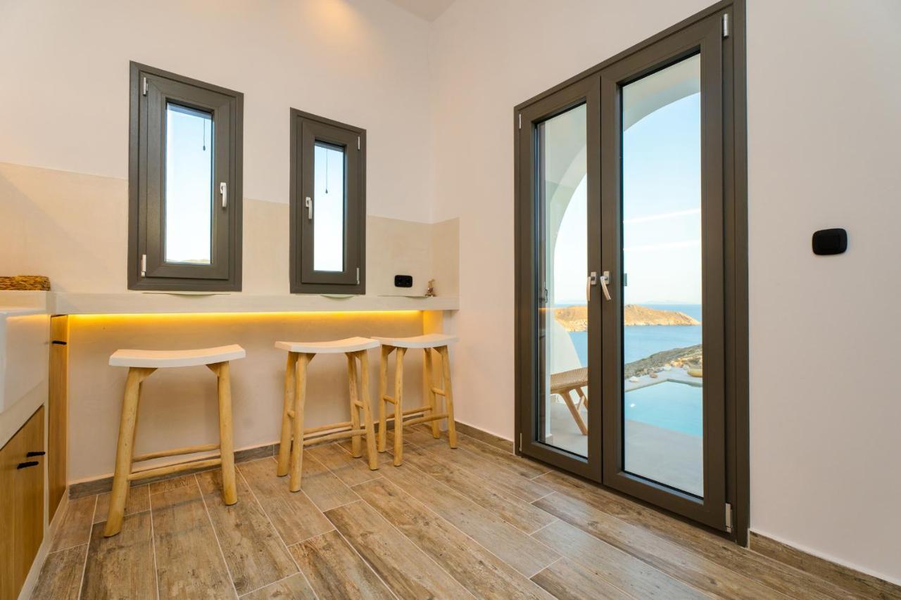 Ios Seaside House With Sunset View And Small Pool Ngoại thất bức ảnh